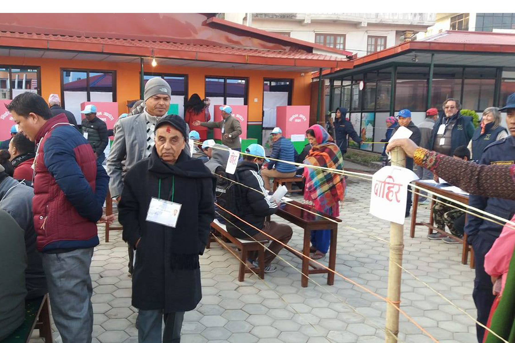 दिउँसाे एक बजेसम्म ४० प्रतिशत मतदान