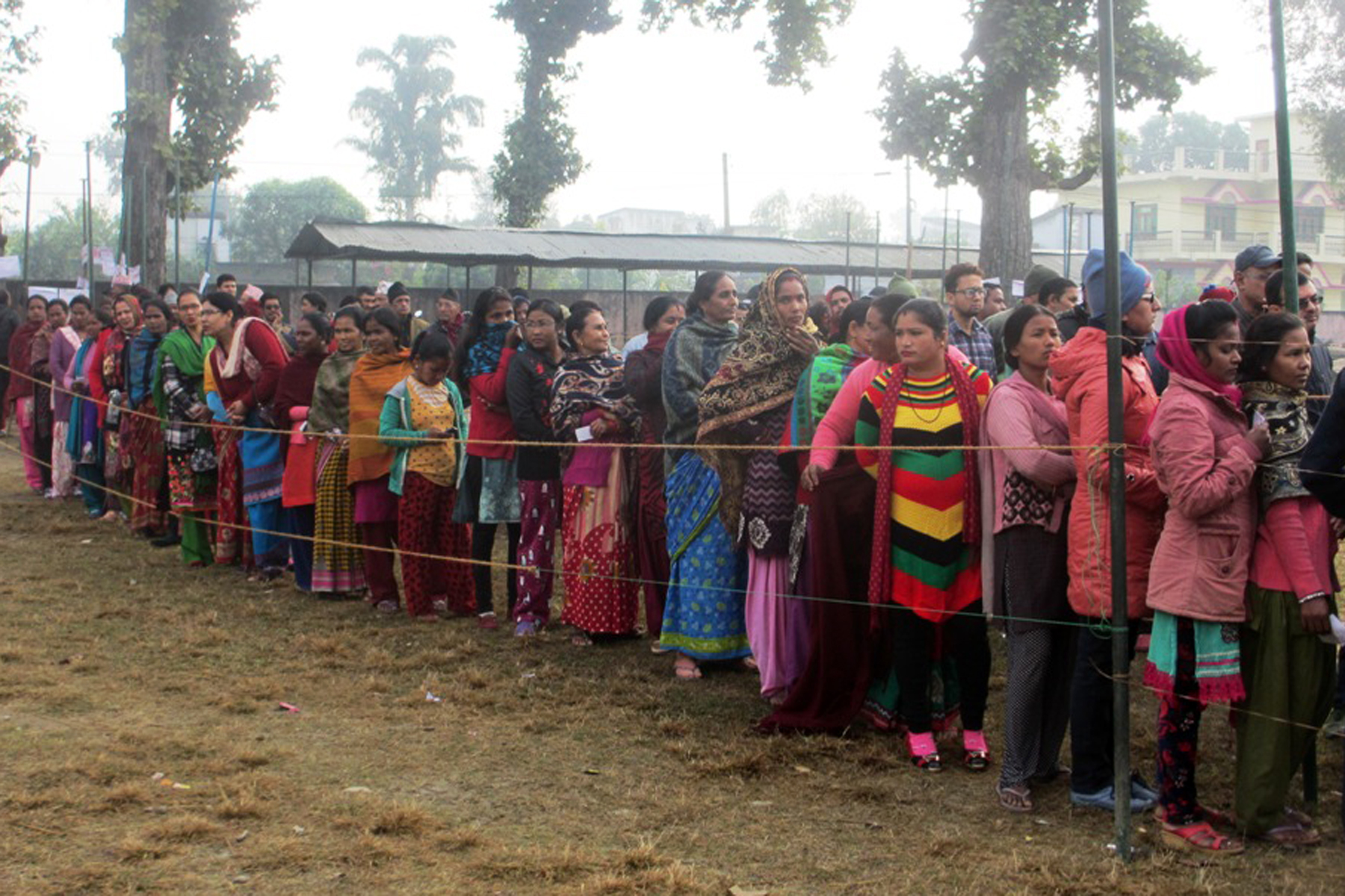 दिउँसो २ बजेसम्म ५० प्रतिशत मतदान