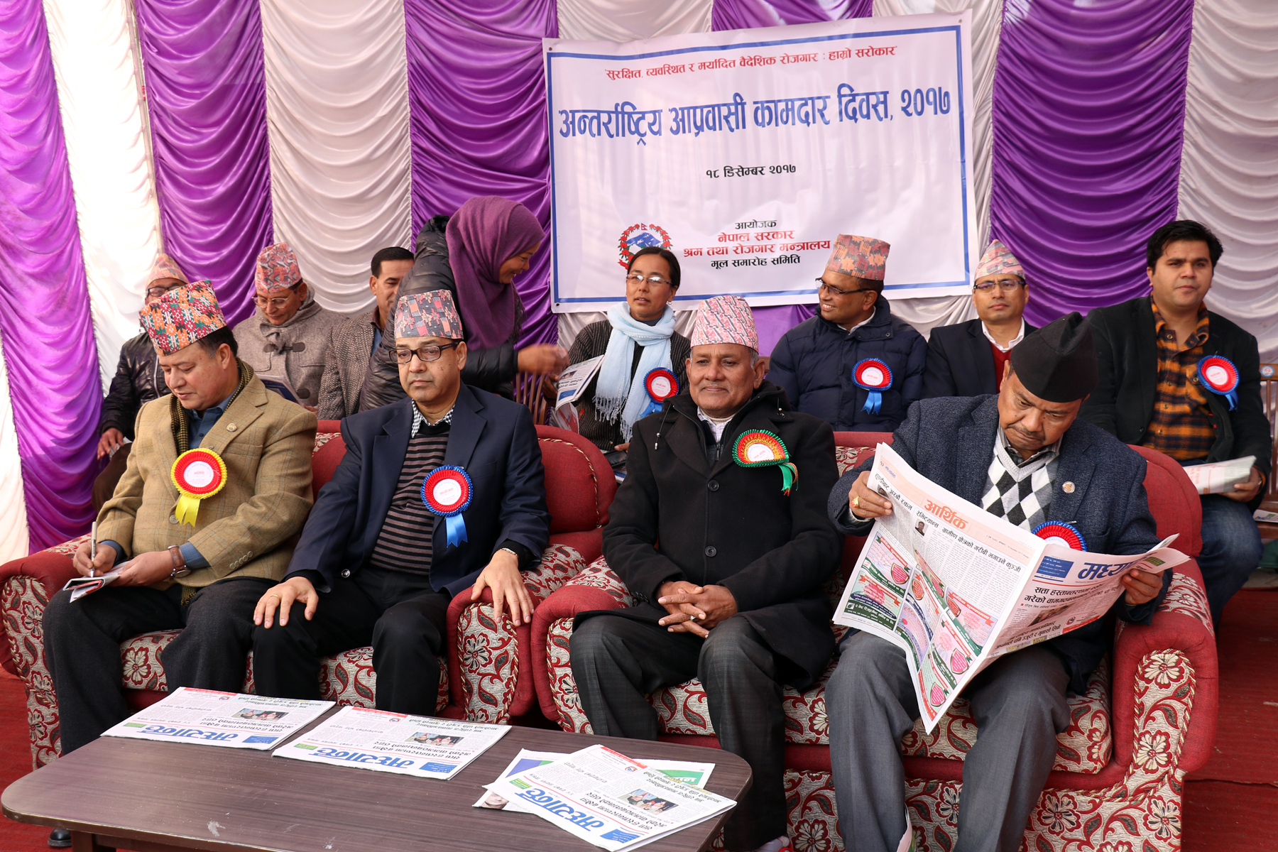 आप्रवासी कामदारको अधिकारप्रति सरकार संवेदनशीलः श्रममन्त्री मन्सुर 