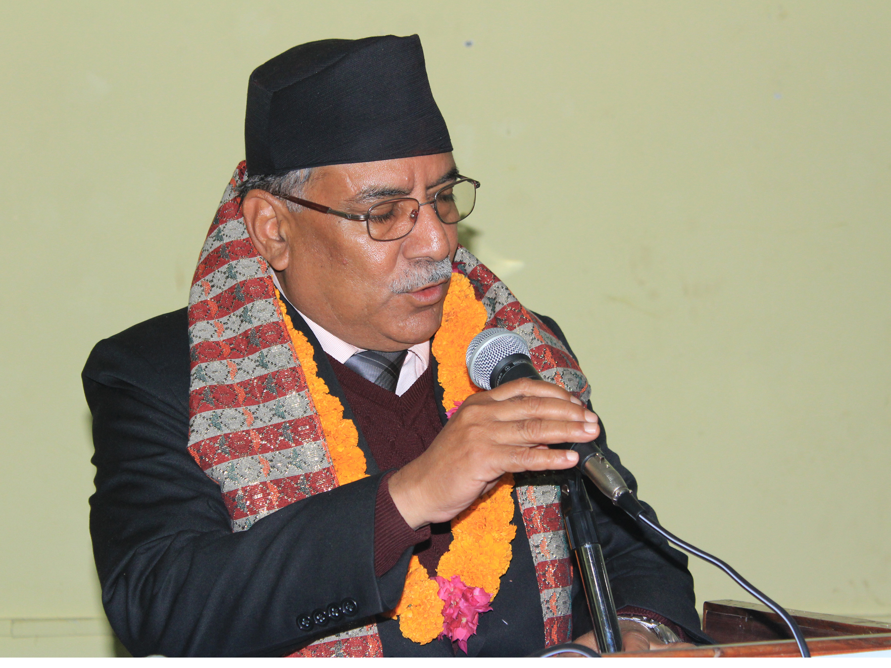 ओलीजीसँग छलफल गरेर नै चितवन आएको हुँ : प्रचण्ड