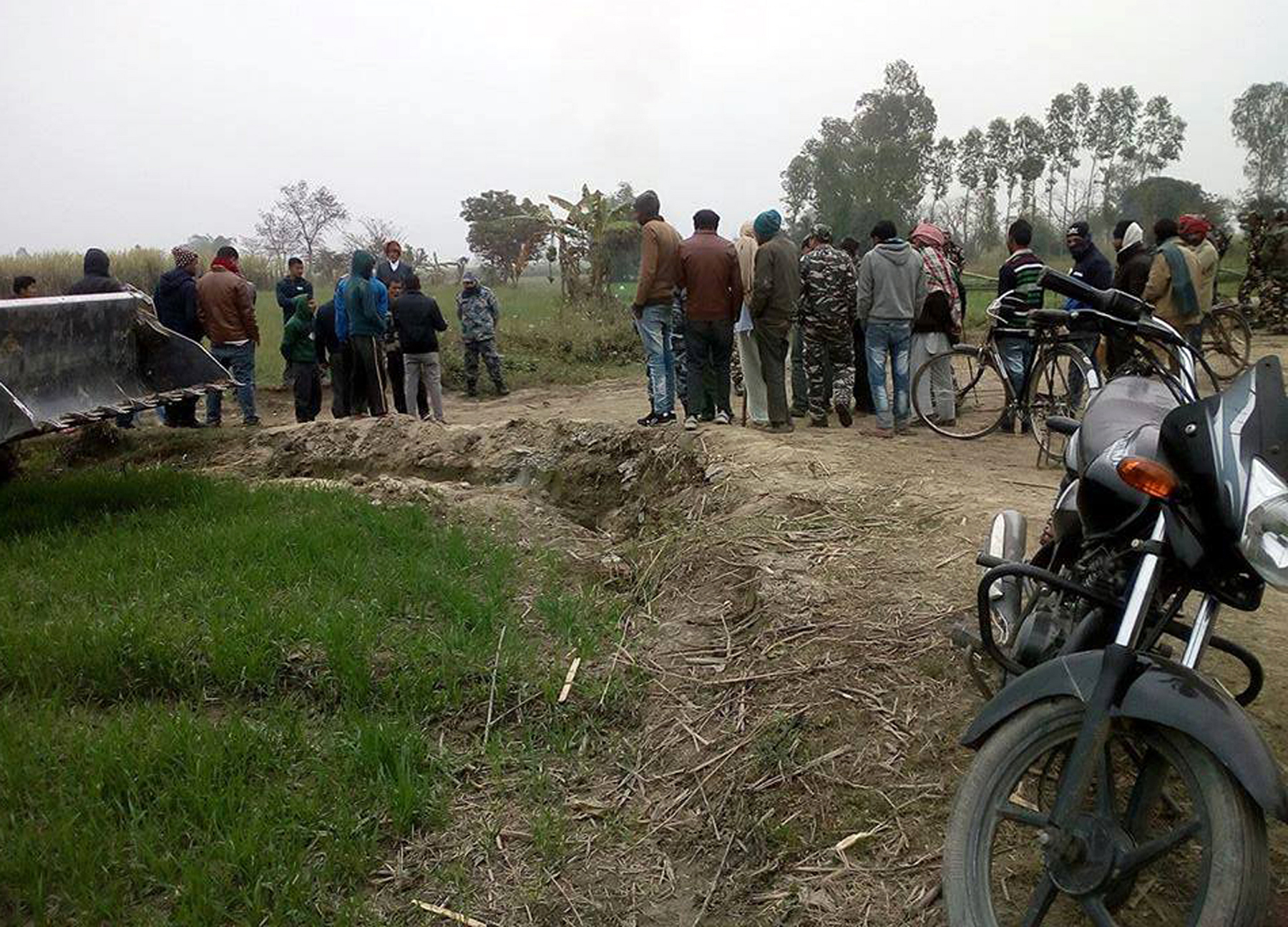 नेपालमा सडक बनाउँदा भारतीय सीमा सुरक्षा बलको अवरोध, तनावको अवस्था