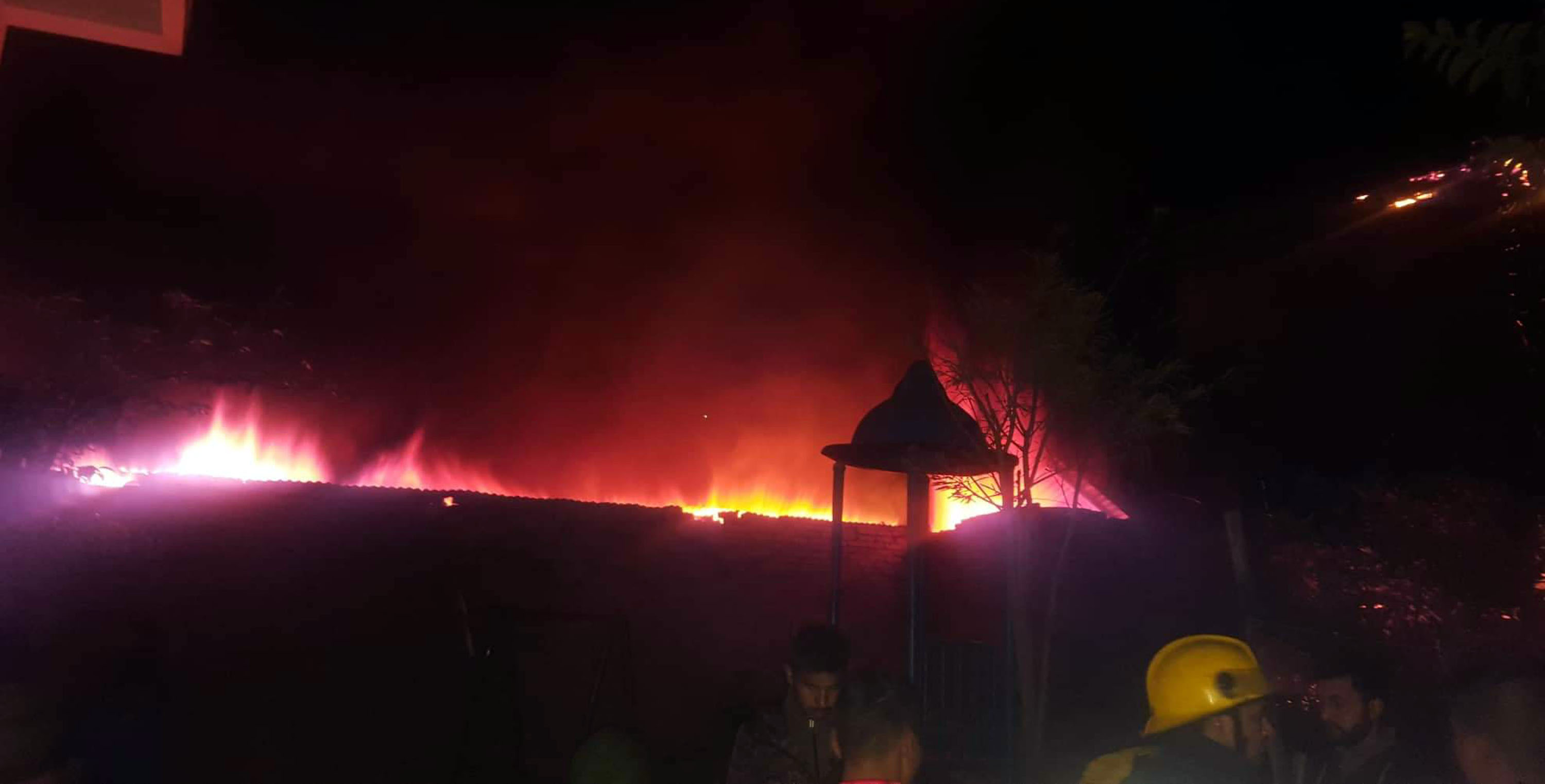 भक्तपुरको कौशलटारमा भीषण आगलागी