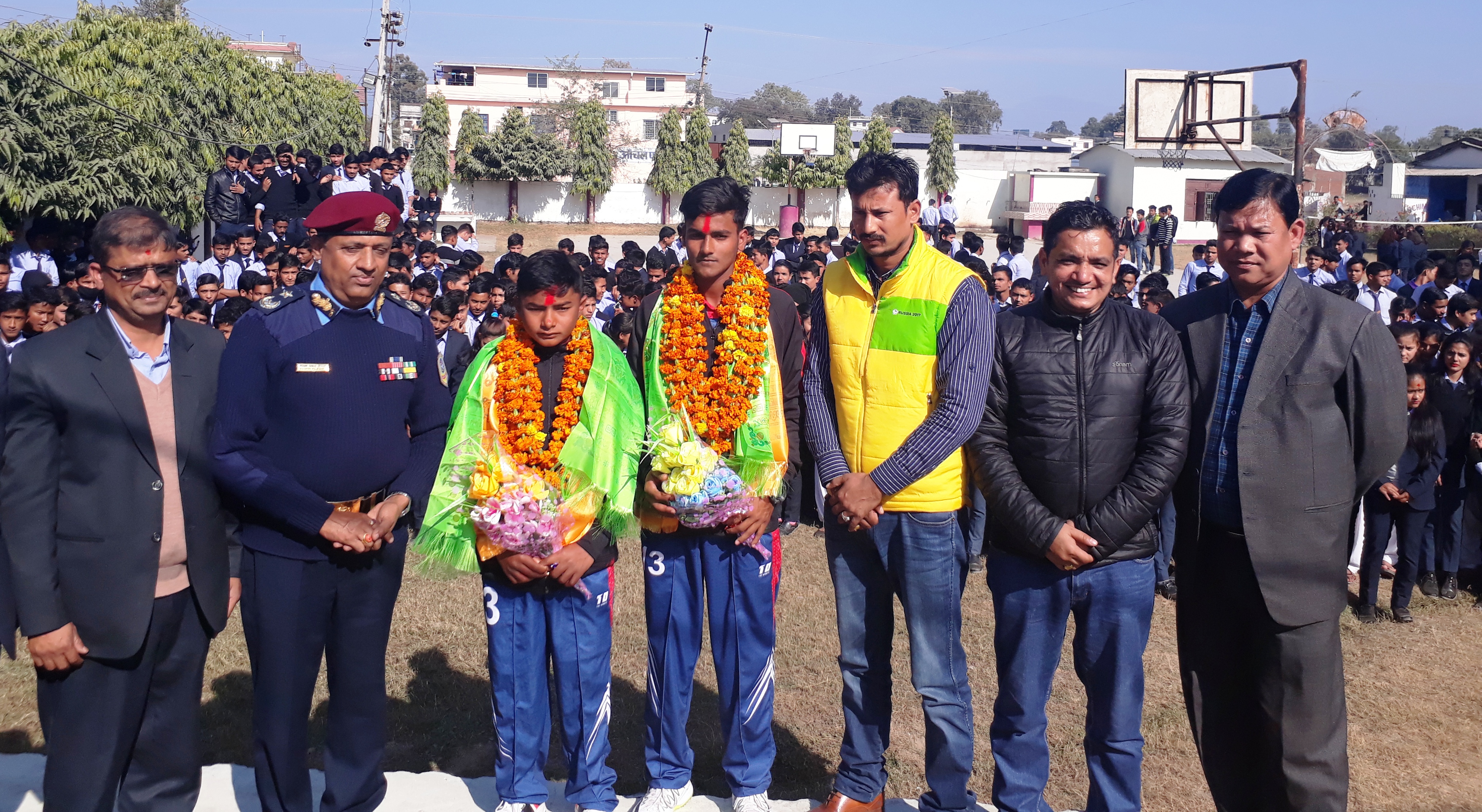 यू-१६ का दुई खेलाडीलाई ६ महिनाको वैदेशिक प्रशिक्षण