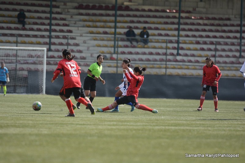 आर्मीसँग चौदण्डीगढी दर्जन गोलले पराजित, शर्मिलाको ह्याट्रिक