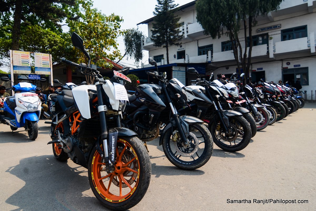 काठमाडौं उपत्यकाभित्र वर्षनी १३ सय भन्दाबढी मोटरसाइकल हराउँछन्, नम्बर फेरेर ३० हजारदेखि एक लाख रुपैयाँसम्म बिक्री