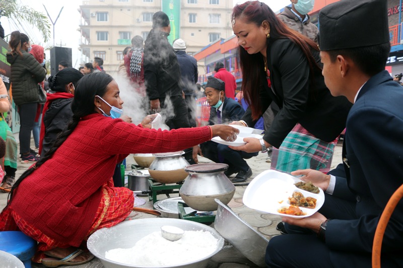 पूर्वी तराईका आदिवासी समुदायले मनाए राष्ट्रिय भक्का दिवस