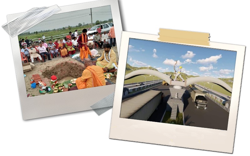 जनकपुरधाम उपमहानगरपालिकाले करिब ३ करोडको लगानीमा शहीद गेट बनाउँदै