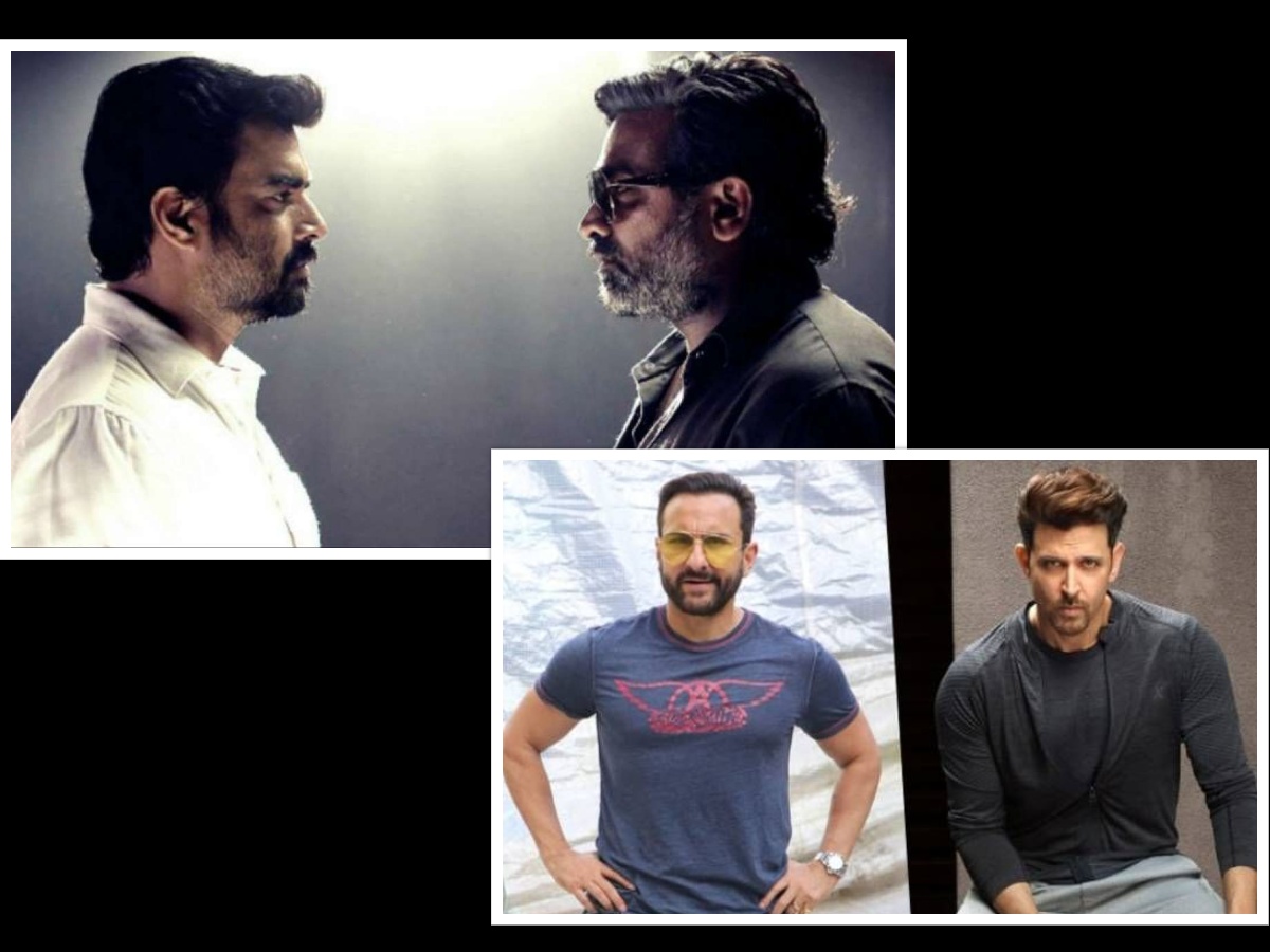 'विक्रम वेदा'को हिन्दी रिमेकमा ऋतिक रोशन र सेफअलि खान