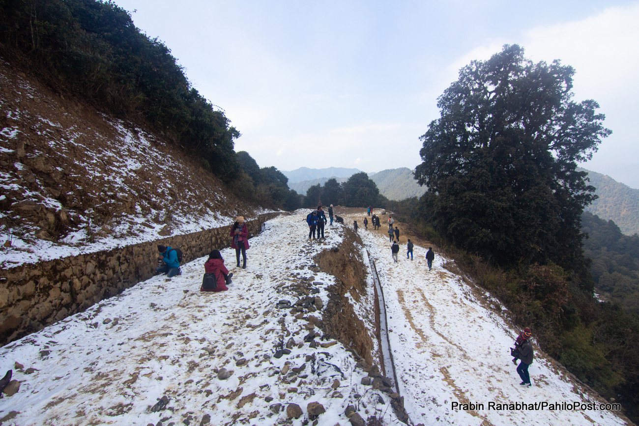 उच्च पहाडी तथा हिमाली भू-भागमा हल्का हिमपातको सम्भावना