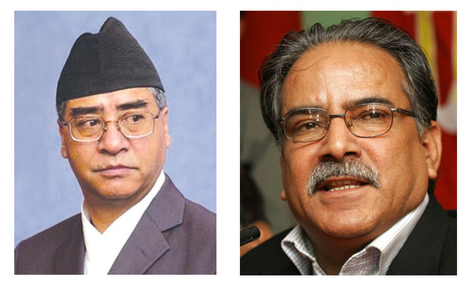 स्थायी कमिटी बैठक लगत्तै प्रचण्ड पुगे देउवालाई भेट्न, सत्ता समीकरणबारे छलफल