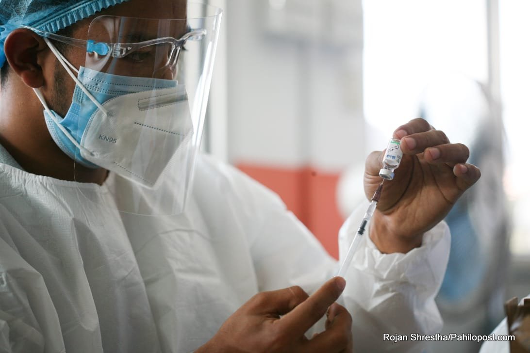 ५३३ संक्रमित थपिए, ६५ हजार बढीले लगाए खोप