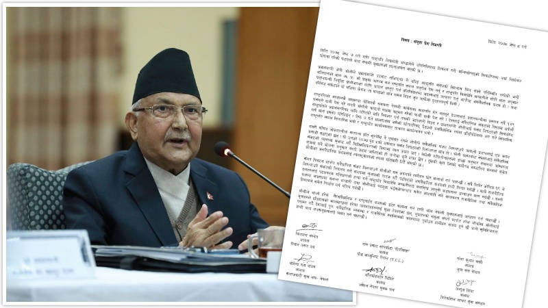 ओलीको कदमको विपक्षी गठबन्धनका युवा संगठनद्वारा भर्त्सना, ‘पुष ५ को असफल संसद विघटनको निरन्तरता मात्र’