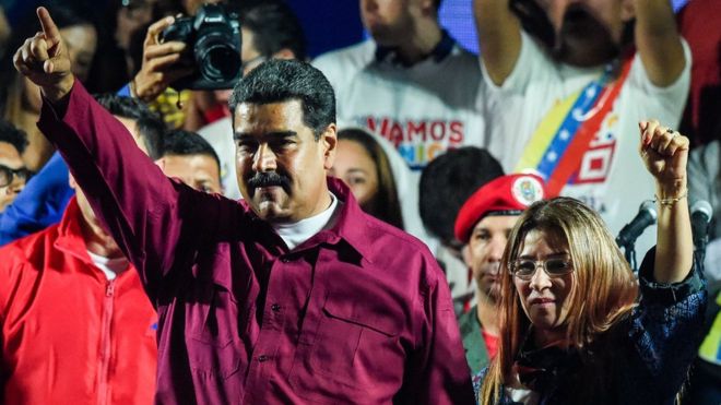 माडुरो भनेजुयलाको राष्ट्रपतिमा पुनः निर्वाचित