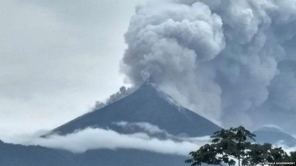 ग्वाटेमालामा ज्वालामुखी विस्फोटः २५ जनाको मृत्यु, १७ लाख मानिस प्रभावित 