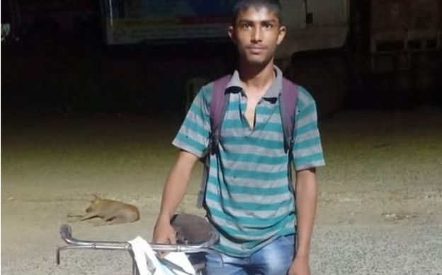 लकडाउनमा जसले सात दिनसम्म १५ सय किलोमिटर साइकल चलाए