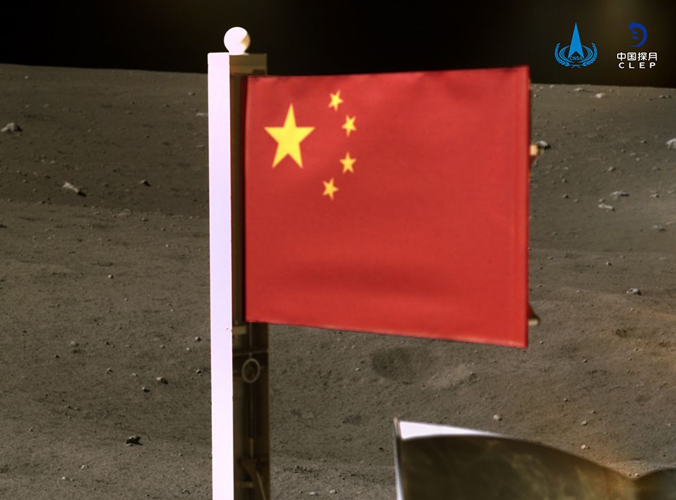 चन्द्रमामा झण्डा राख्ने चीन बन्यो दोस्रो देश, ५१ वर्ष अघि अमेरिकाले राखेको थियो झण्डा