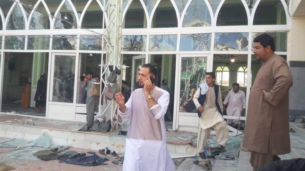 अफगानिस्तानको शिया मस्जिदमा आइएसद्वारा आत्मघाती बम विस्फोट, ४० भन्दा बढीको मृत्यु