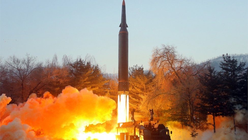 उत्तर कोरियाले गर्‍यो 'हाइपरसोनिक मिसाइल' को सफल परीक्षण