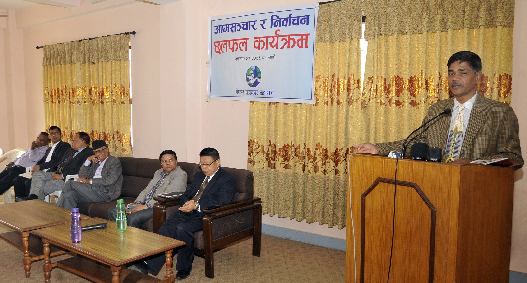 प्रमुख निर्वाचन आयुक्तले भने– देशलाई निर्वाचनमय बनाईदिनुस्