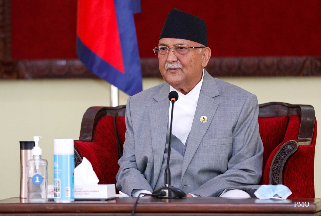 ओलीले बोलाएको महाधिवेशन आयोजक कमिटीको बैठक बालुवाटारमा सुरु