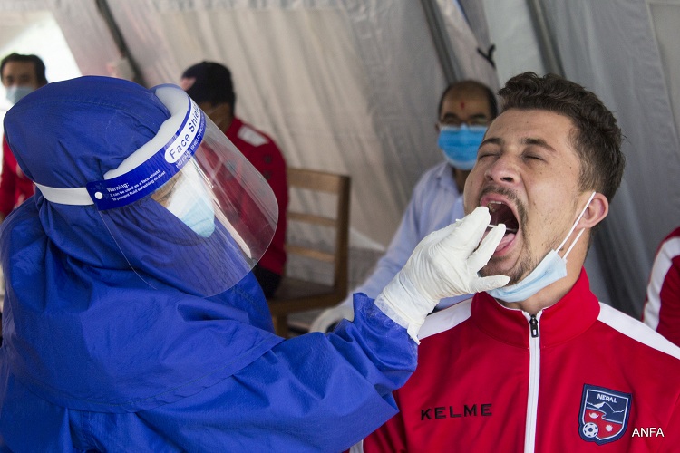 खेलाडीको कोभिड-१९ परीक्षण सकियो, प्रतिक्षा नतिजाको