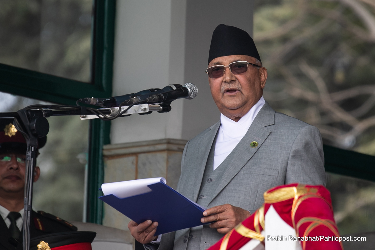 विकासमा व्यवधान खडा गर्नेलाई कामद्वारा पराजित गरिरहेका छौँ : प्रधानमन्त्री