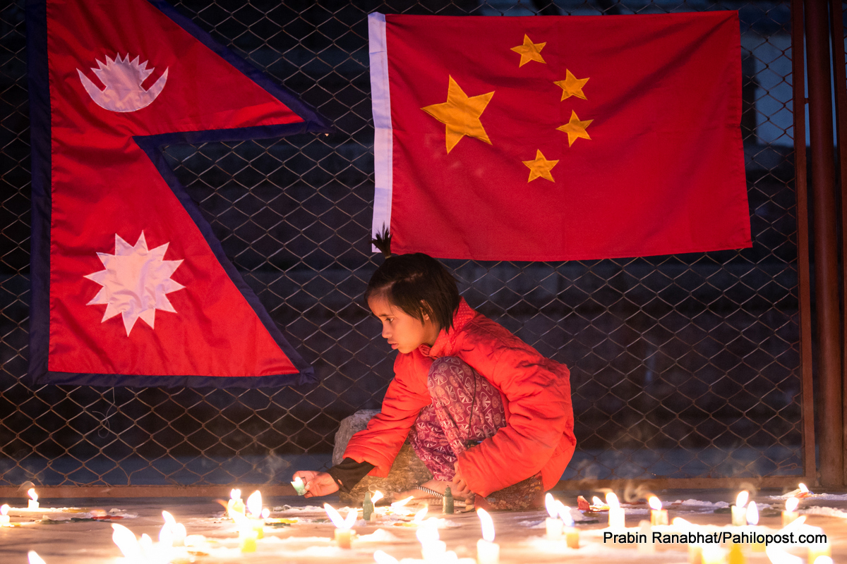 कोरोना भाइरसविरुद्ध चीनको अभियानप्रति नेपालीको ऐक्यवद्धता, हेर्नुस् दर्जन फोटोमा
