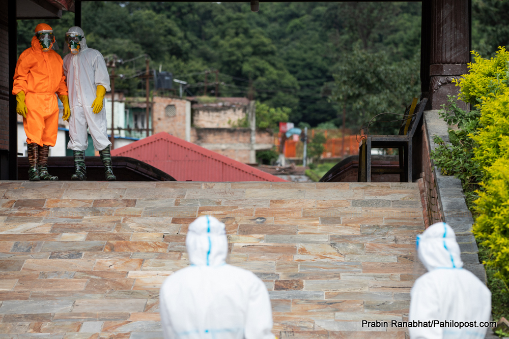 वीरगंजमा ३ जना कोरोना संक्रमितको मृत्यु