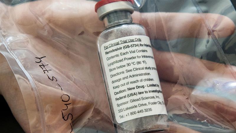 इबोलाको उपचारका लागि बनाइएको 'रेमडेसिविर ड्रग' कोरोना संक्रमितमा परीक्षण गर्दै अमेरिका, चीनमा 'ट्रायल फेल'