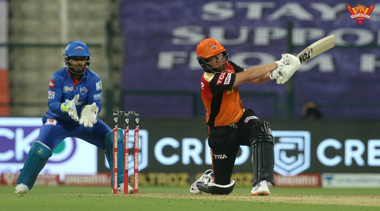 बेयरस्टोको अर्धशतकमा दिल्लीलाई हैदराबादको १ सय ६३ रनको लक्ष्य