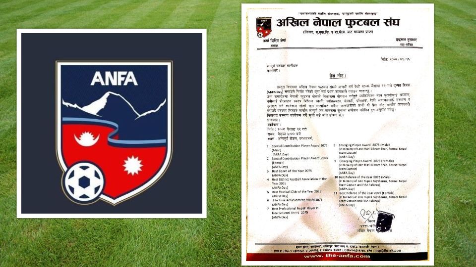 एन्फाले वैशाख २२ गते ‘एन्फा डे' मनाउने, ११ विधामा अवार्ड प्रदान गर्ने