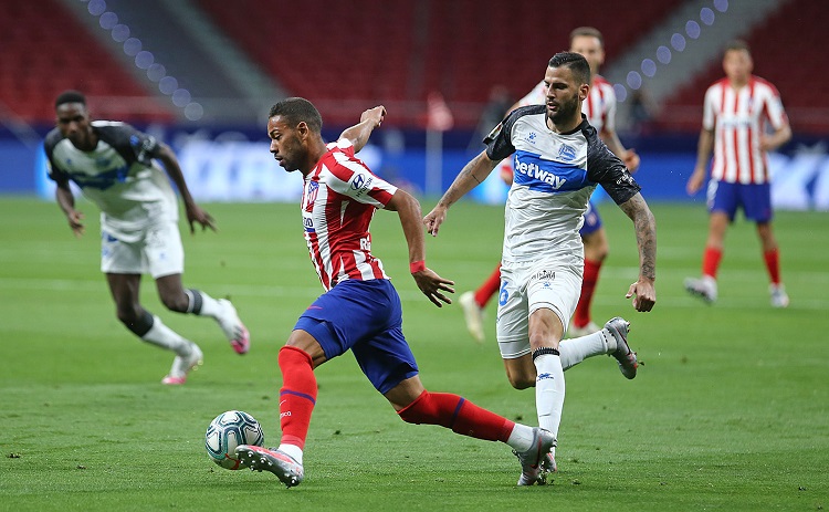 एट्लेटिको मड्रिडको संघर्षपूर्ण जित