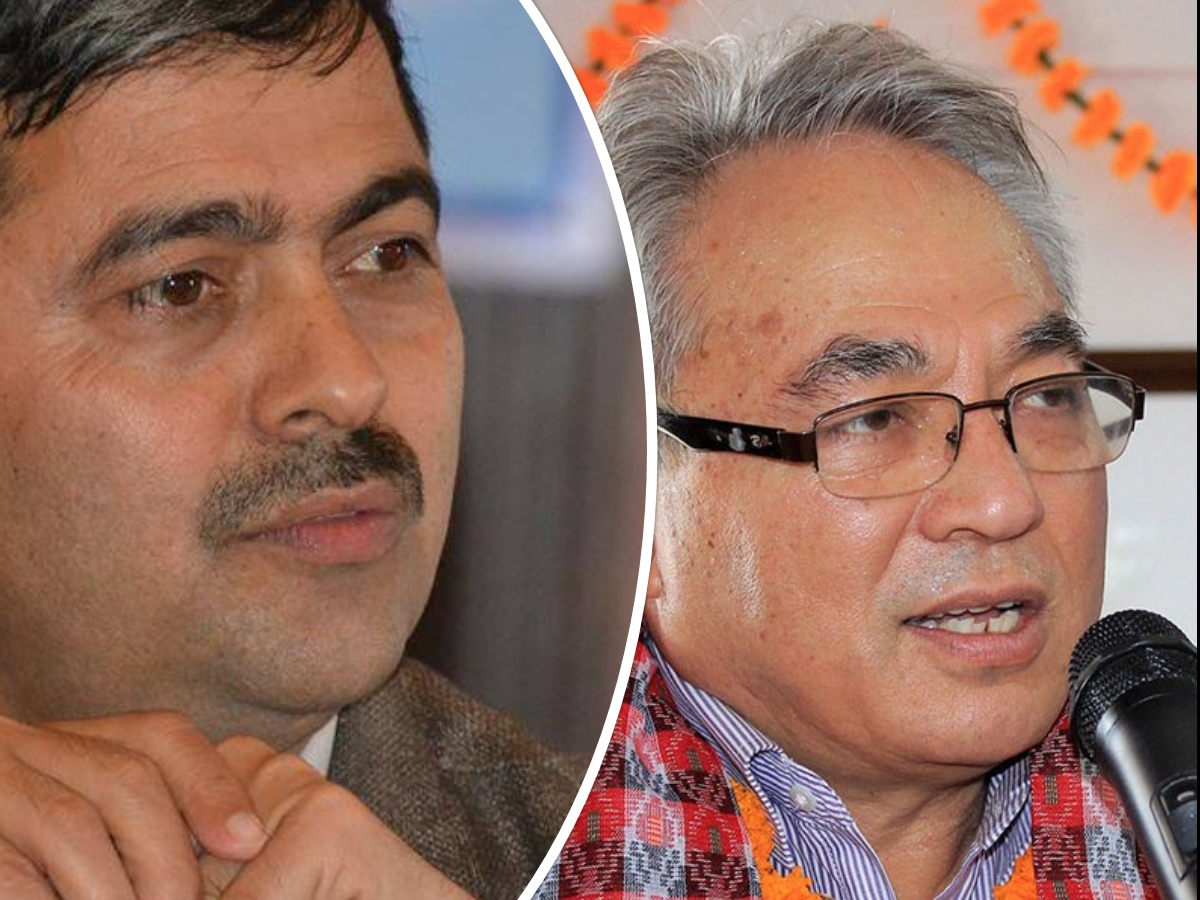 बादल भर्सेस डा. देवकोटा : गठबन्धनकै उम्मेद्वारको पक्षमा उभिए माधव नेपाल