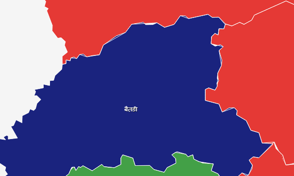 बैतडीमा समानुपातिकमा एमाले पहिलो