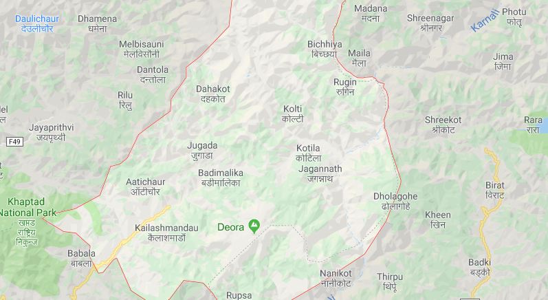 मध्यरातमा आएको पहिरोले बाजुरामा दुईको मृत्यु, पाँच जना घाइते