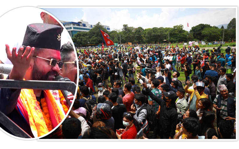 धन्यवाद सभामा ग्राउन्डबाट बालेनलाई हुटिङ : र्‍याप हान्दिनु पर्‍यो, अनि सुनाए सात वर्षअघिको र्‍याप