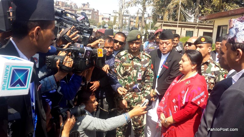 दोस्रोपटक उम्मेद्वारी केका लागि? राष्ट्रपति भण्डारीले भनिन्: मैले संविधानको मर्मअनुसार राम्रो काम गरेकी छु