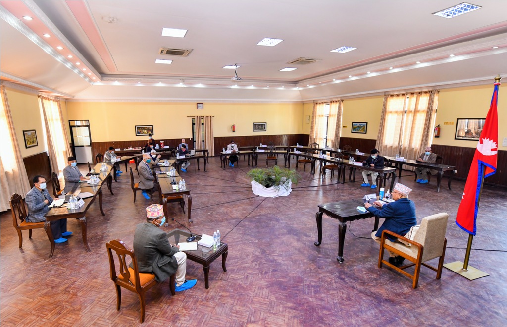 सुरु भएको केही समयमै सकियो मन्त्रिपरिषद् बैठक