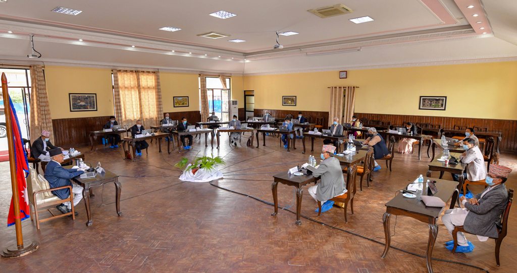 डेढ घण्टा ढिलो गरी बस्यो मन्त्रिपरिषद बैठक, नियमित एजेण्डामा छलफल
