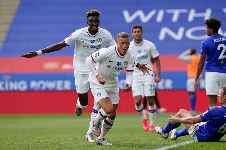 लेस्टर सिटीमाथि संघर्षपूर्ण जित निकाल्दै चेल्सी सेमिफाइनलमा