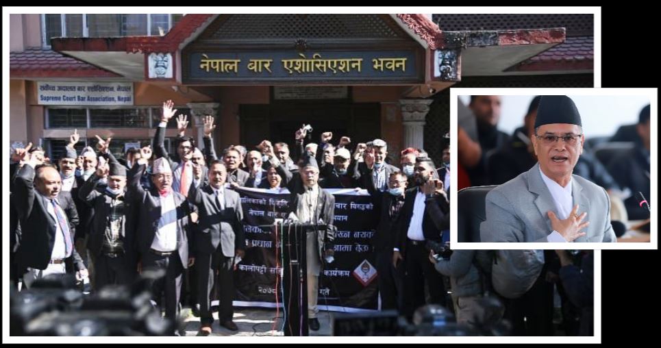 प्रधानन्यायाधीशविरुद्ध फेरि तात्यो बार, आजदेखि आन्दोलनलाई निरन्तरता