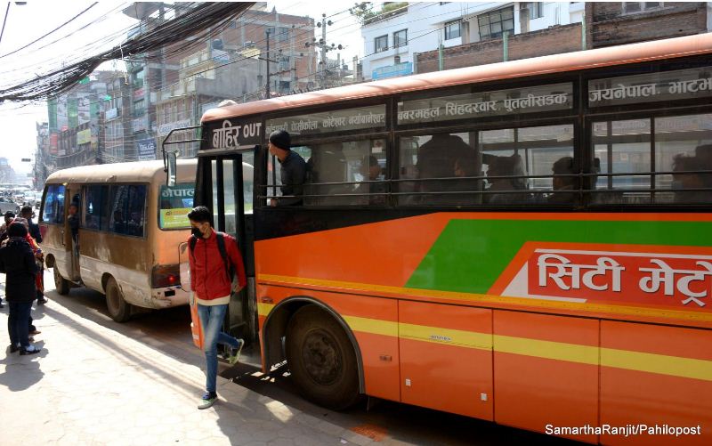 उही रुट, उही पैसा, आधा ज्यान पार्ने ‘नेपाल यातायात’को सास्तीबाट मेट्रो सिटीको राहत