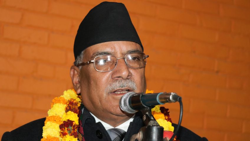 दाङलाई प्रदेश ५ को केन्द्र बनाउन पहल गर्छु : ने क पा अध्यक्ष दाहाल