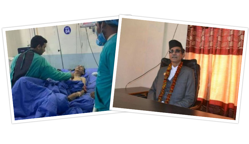 सुदूरपश्चिमका प्रदेश प्रमुख मल्लको स्वास्थ्यमा समस्या, नाइटभिजन हेलिकप्टरबाट काठमाडौँ ल्याइयो