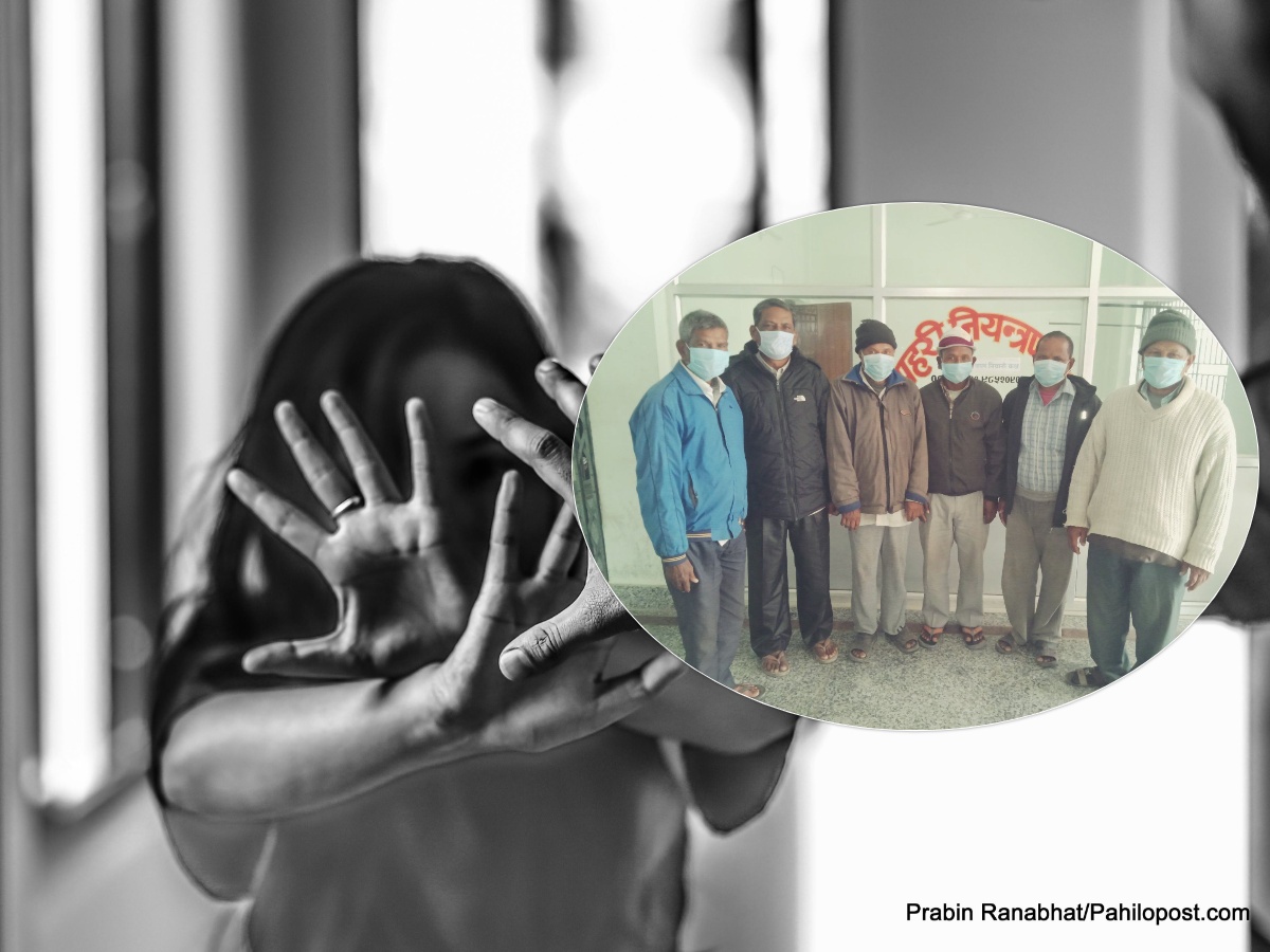 मोरङमा बलात्कार घटनाका अभियुक्तसँग मिलेर मिलापत्र गराउने ६ जना पक्राउ, ५ लाख रुपैयाँमा गराएका थिए मिलापत्र