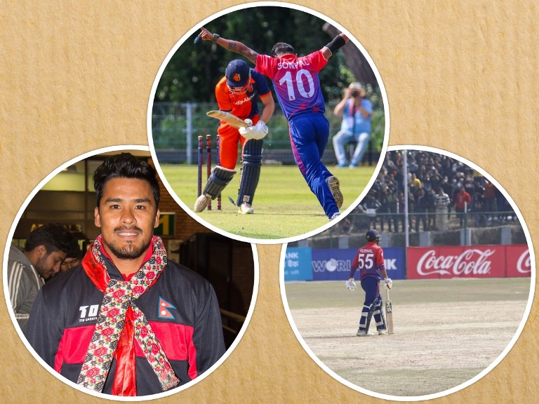 सोमपाल, करण र कुशल टी १० लिगमा