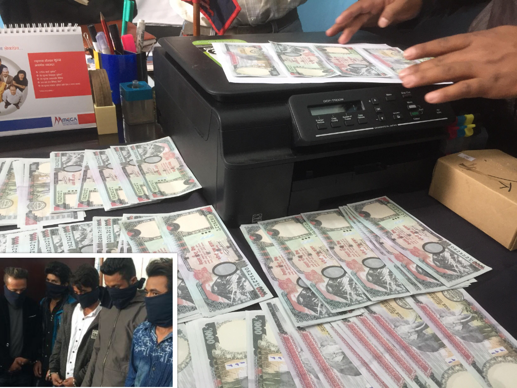 रेस्टुराँमा तिरेको नक्कली नोटले भेटियो जालोः यसरी छापिन्थ्यो पैसा, समाचार पढेर नोट छाप्न सिके