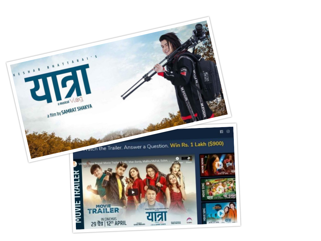'यात्रा : अ म्यूजिकल भ्लग'को हाजिरी जवाफ 
