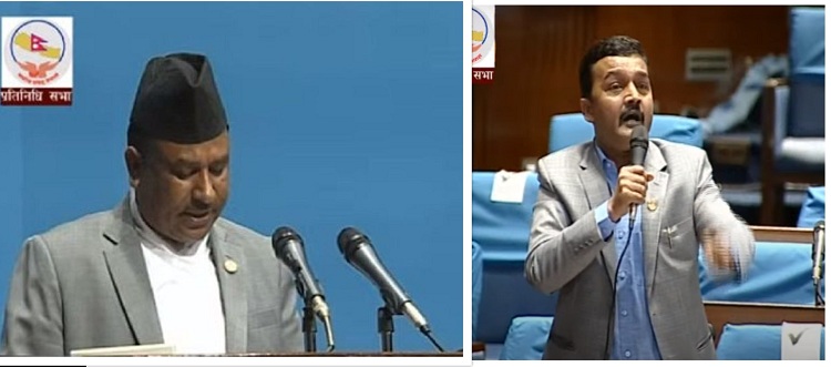 संसदमा सांसद र खेलमन्त्रीको जुहारी, यादव आरोप लगाउने, विश्वकर्मा पुष्टि गर्न चुनौती दिने