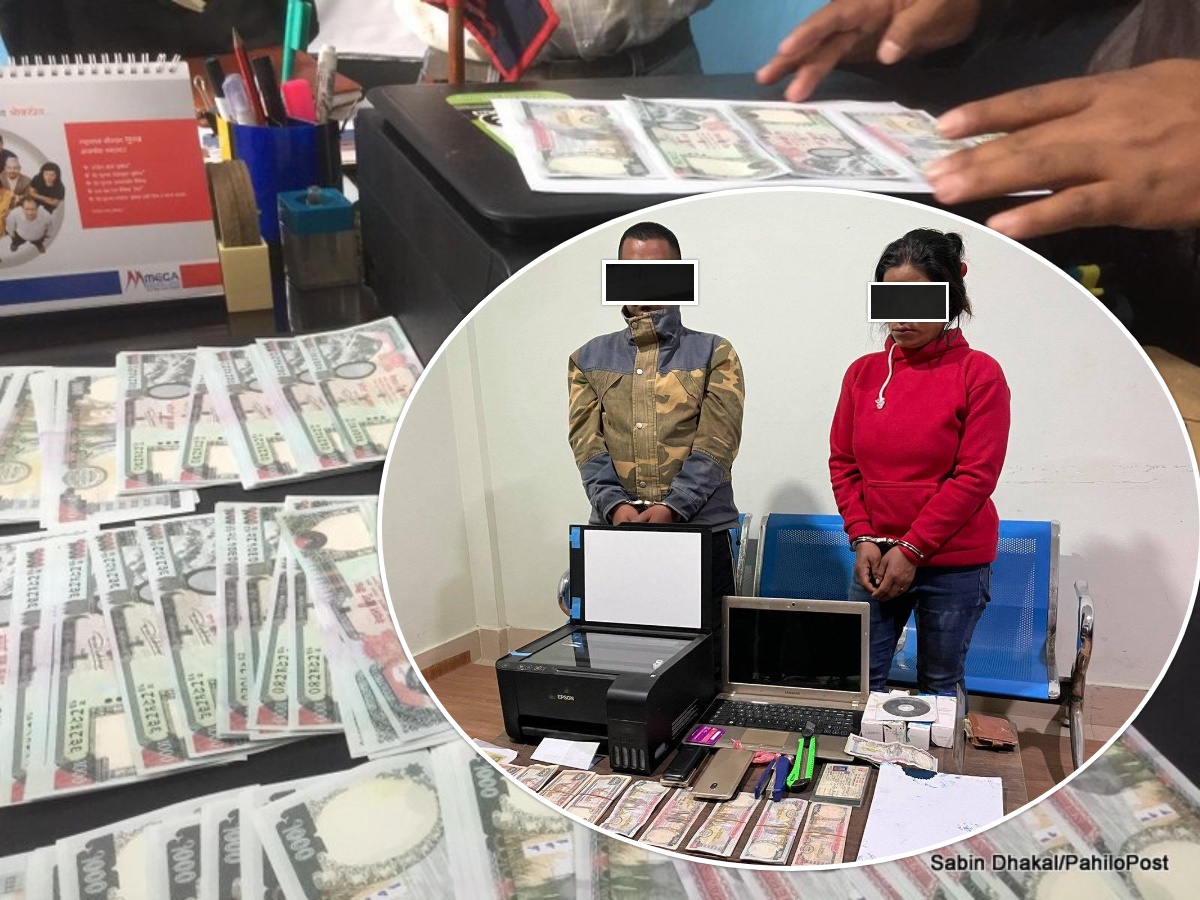 युट्युब हेरेर नक्कली नोट उत्पादन, कीर्तिपुरबाट प्रहरीले समात्यो दुई जना